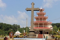 The Stone cross -St. Thomas Church, Arunnoottimangalam